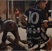 Arreglaron su propia plaza y el reclamo estall&oacute; en redes sociales