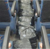 Cay&oacute; un bondi cargado de hojas de coca: por eso ven&iacute;a tan pesado