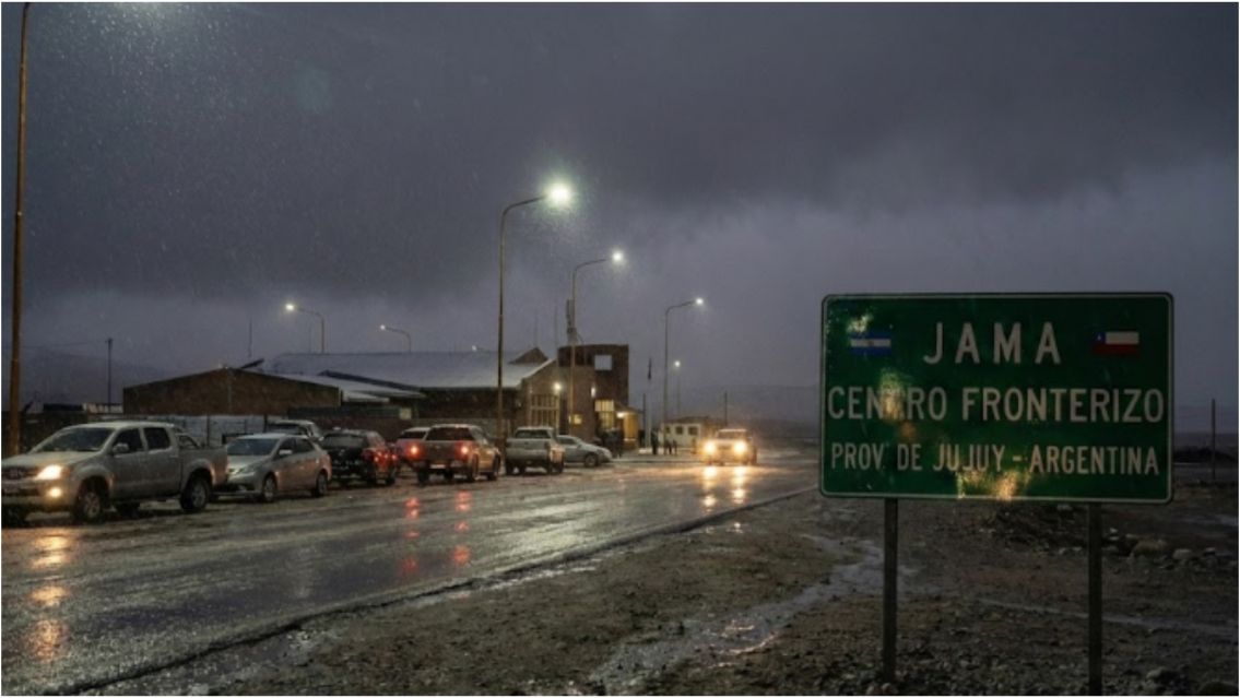 Paso de Jama: Jujuy fue clave para permitir el ingreso de veh�culos al pa�s