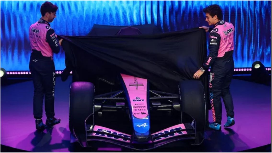 Alpine presentó el nuevo auto de Colapinto y más de uno quedó mudo