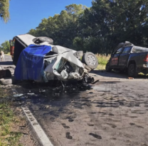 Volv&iacute;an de Jes&uacute;s Mar&iacute;a, chocaron y murieron: un joven jinete lucha por su vida