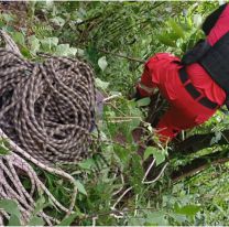 Drama en Termas de Reyes: dos personas desbarrancaron y fueron rescatadas