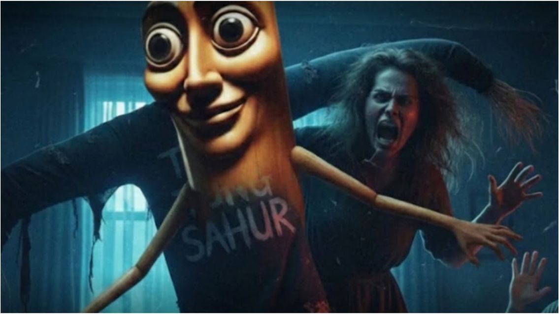 Entr� a la casa de su ex mientras dorm�a y le hizo conocer a 'Tung Tung Sahur'