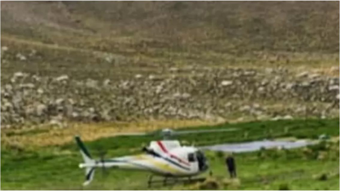 Impactante rescate: abuelito cayó de una mula y lo salvaron en helicoptero