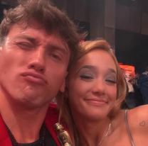 &Aacute;ngela Torres y Marcos Giles blanquearon su amor con un beso en vivo: "Me enamor&eacute;"