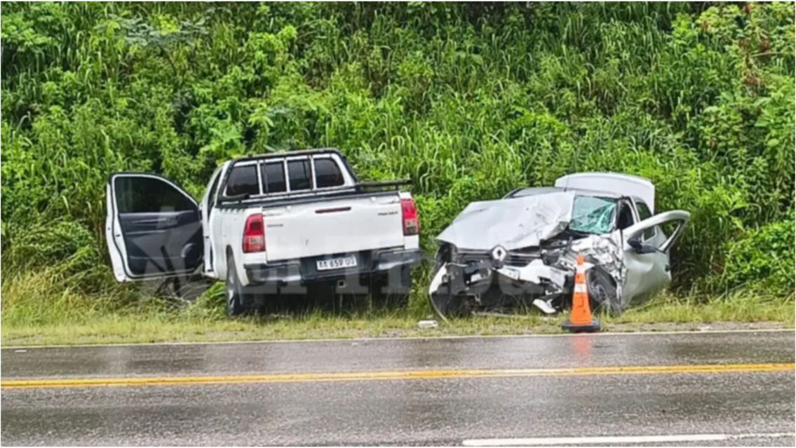Choque fatal en Ruta 9, cerca de Lozano: un muerto y dos heridos