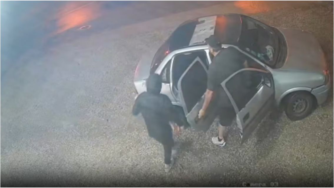 Captura cámaras de seguridad.