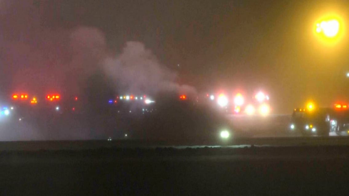 Avión se estrelló durante la tormenta: hay siete muertos y un herido grave