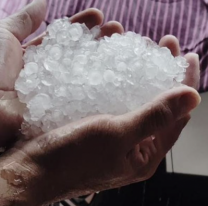 Cayeron piedras en La Quiaca: imágenes impactantes del granizo en la zona