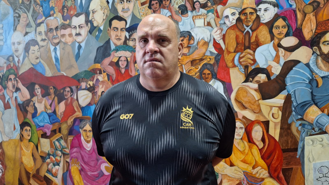 Rodolfo Jung en Jujuy: clínica de handball con jóvenes en la provincia