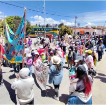 Los más chicos fueron protagonistas del Topamiento de Ahijados en Humahuaca