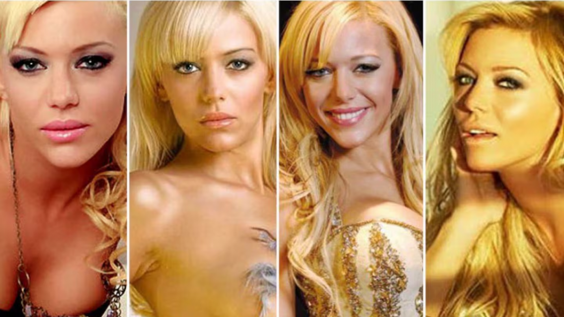 Le filtraron fotos a Evangelina Anderson de antes de los retoques estéticos