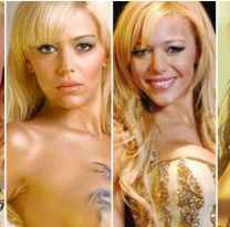 Le filtraron fotos a Evangelina Anderson de antes de los retoques est&eacute;ticos