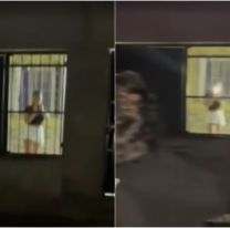 Vecinas discutieron y terminaron a los 'cohetazos': gritos y descontrol