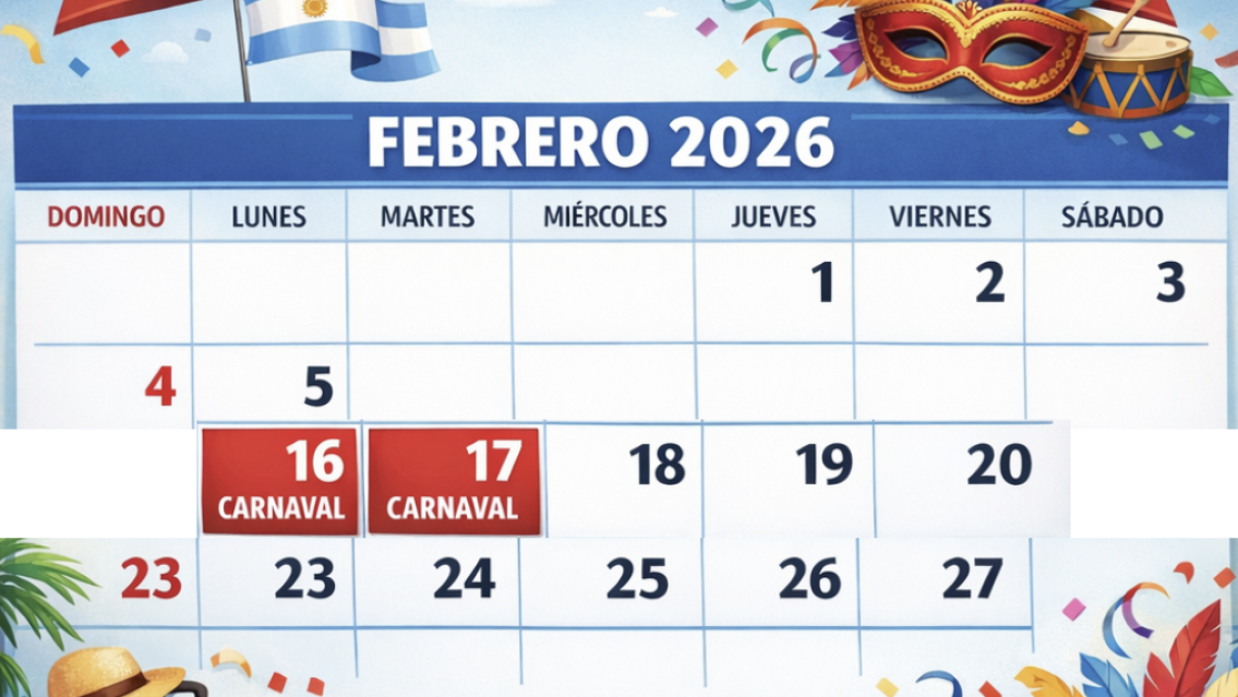 Por fin termina enero: febrero trae recompensa con feriados seguidos y un finde XXL