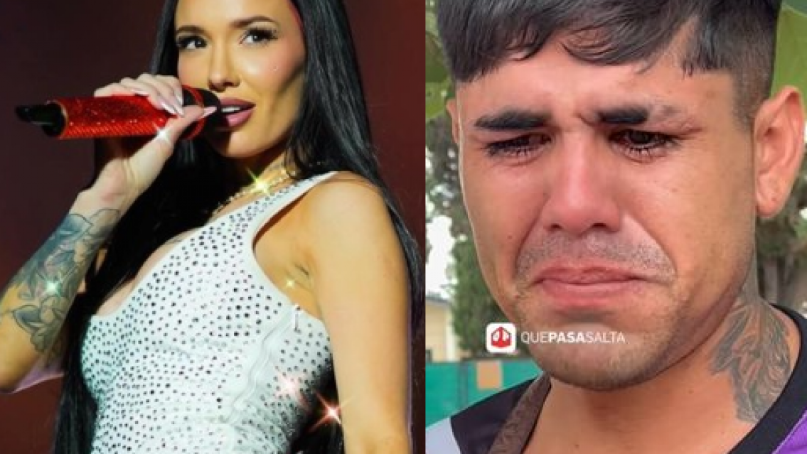La Joaqui se solidariz� con joven norte�o que tiene a su padre con c�ncer