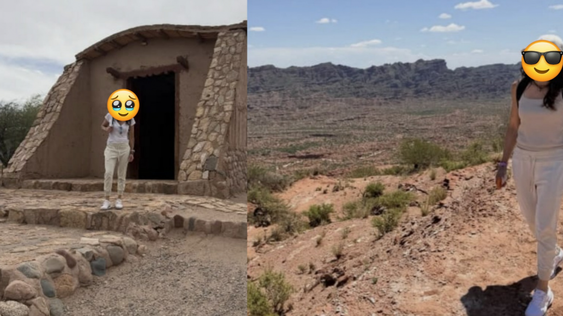 �Es ella! La mega famosa que vino al norte a pasar unos d�as