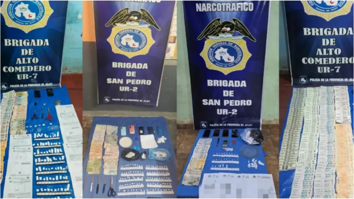 Encontraron de todo: así fue el golpe al narcotráfico en Jujuy