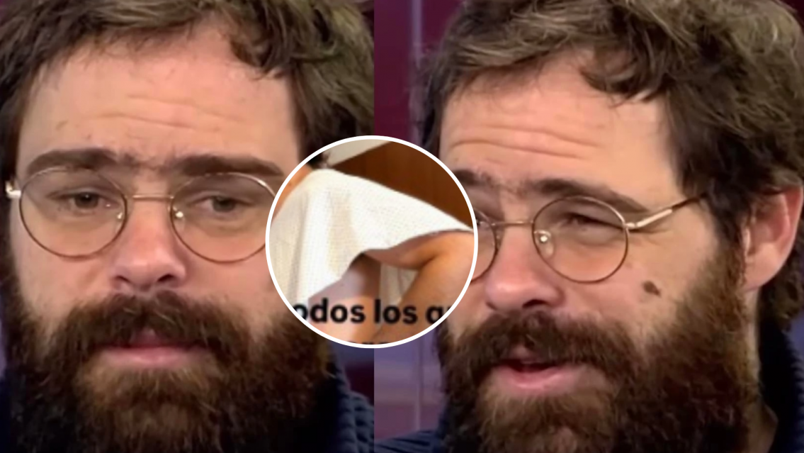 Se filtró la primera foto de Peter Lanzani luego de ser internado de urgencia