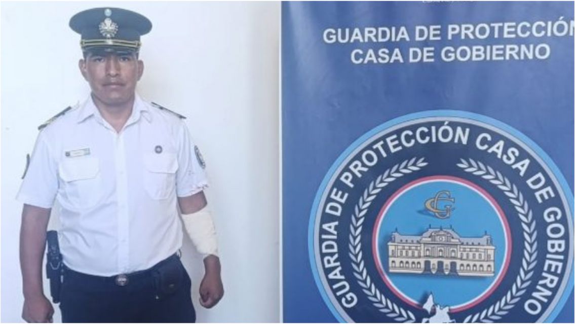 Policía jujeño arriesgó su vida para evitar un violento robo en pleno centro