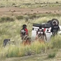 Terrible vuelco en Jujuy: perdi&oacute; el control por los pozos de la Ruta 9 y termin&oacute; dado vuelta&nbsp;