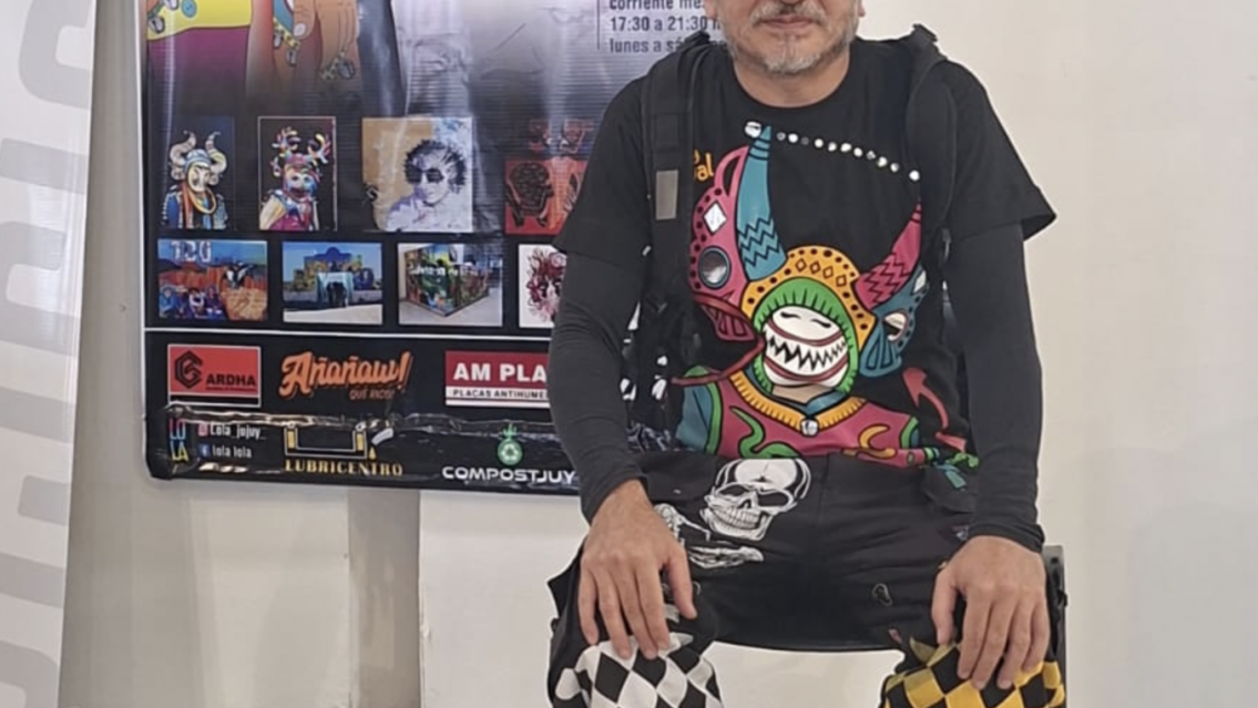 Arte digital por Siro José Goyechea, muestra en Barrio El Huaico