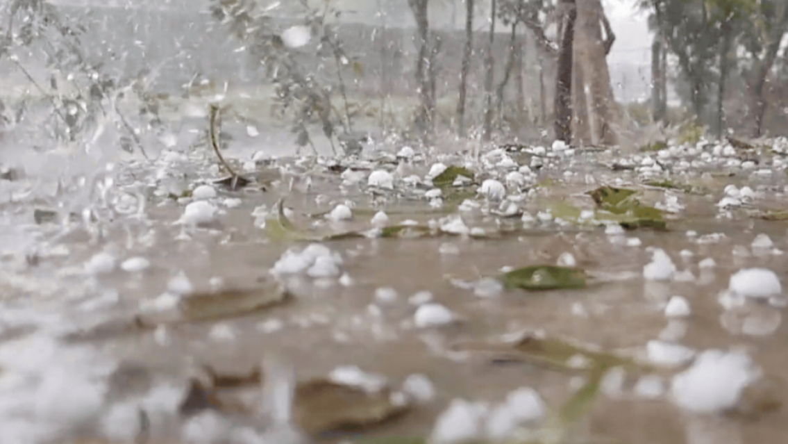 De la amarilla a la naranja: Jujuy tiene alerta m�xima por tormentones con granizo y vientos
