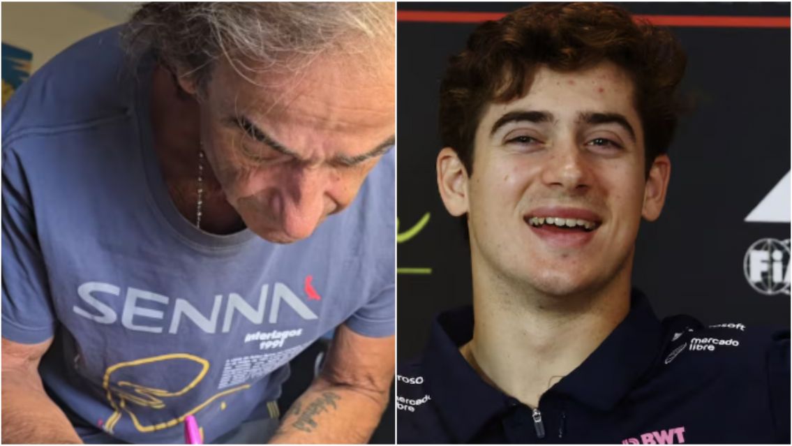 El inesperado gesto del papá de Franco Colapinto que lo emocionó