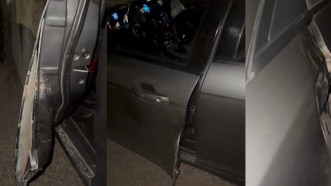 Chocó un auto con una bebé y se dio a la fuga en Chijra