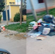 M&aacute;s de 10 d&iacute;as sin recolecci&oacute;n de basura en Alto Comedero y crece el riesgo sanitario