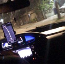 Norte&ntilde;os pidieron un Uber y le hicieron vivir una noche de terror al chofer