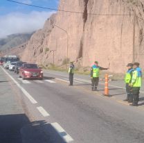 Controles camino a la Quebrada: qué te pide la Policía para poder pasar