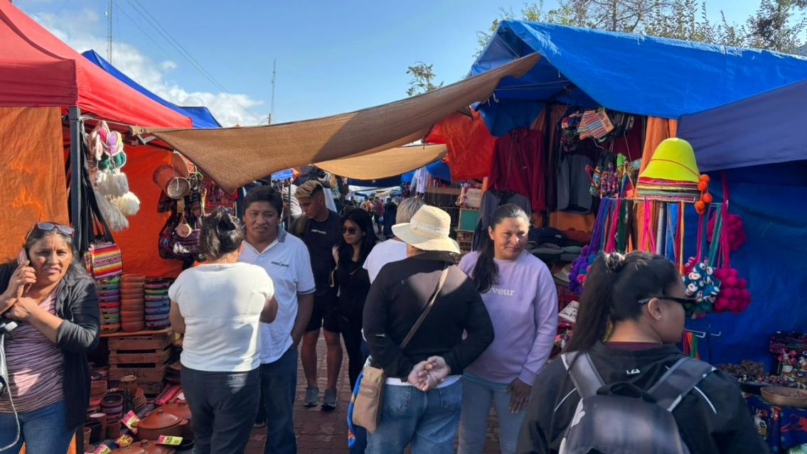 Tilcara desborda de gente: el Carnaval ya se vive en las calles