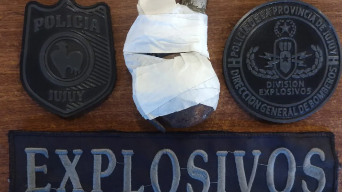 Alarma en Alto Comedero: hallaron un explosivo militar y montan fuerte operativo