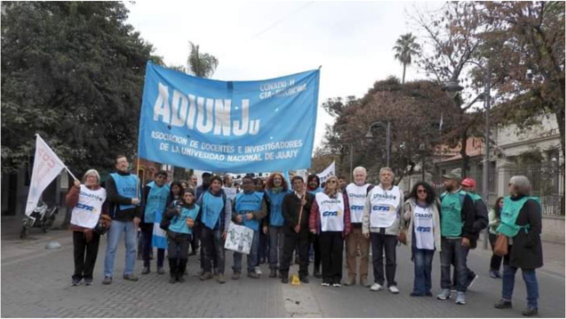 ADIUNJu convoca a paro y marcha en Jujuy contra la reforma laboral