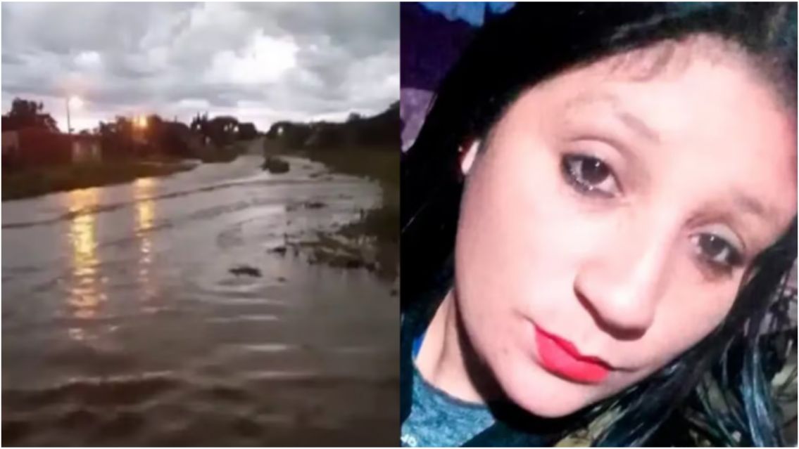 Desesperante temporal: el agua arras� una casa y buscan a una mujer y su hija