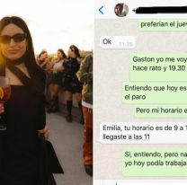 Se fue antes del trabajo, le avis&oacute; a su jefe por WhatsApp y la respuesta la sorprendi&oacute;: "Llegaste a las 11"