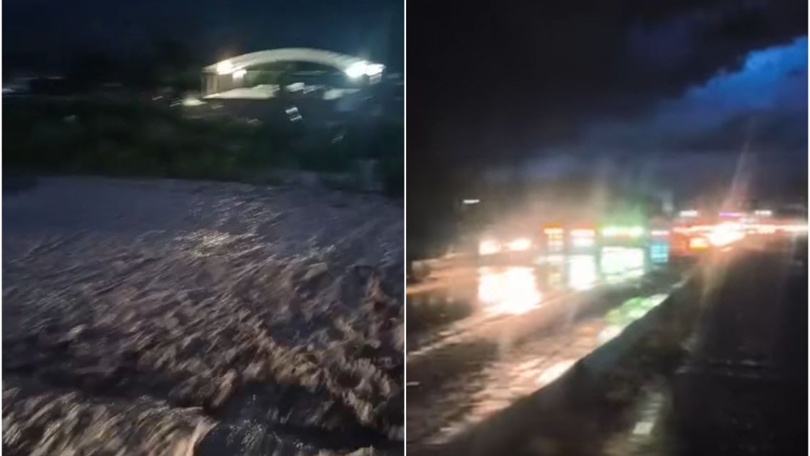 Corte total en Ruta 9 por Huacalera: el barro y la crecida taparon el camino