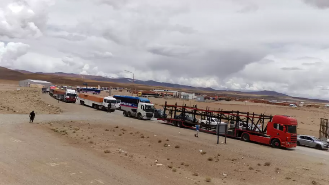 Paso de Jama: imagen de archivo 