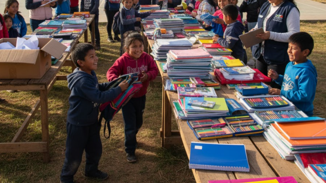 Útiles que vuelven a la vida: se viene un mega trueque escolar en Jujuy