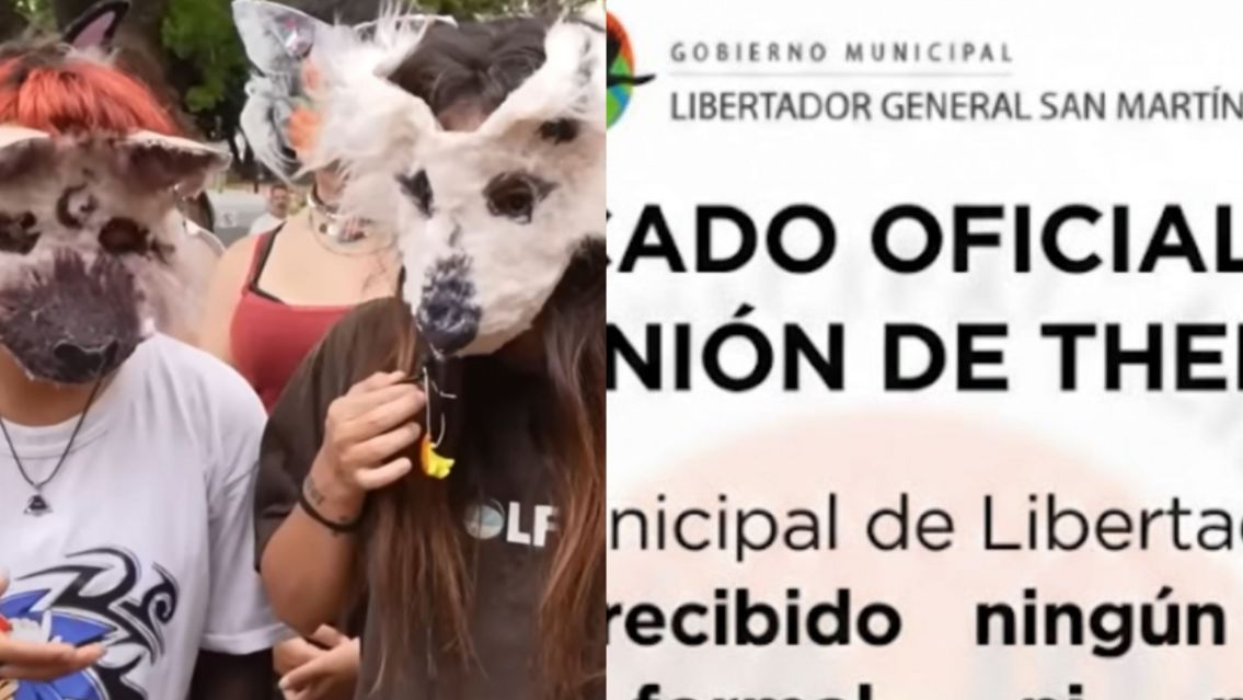 Reuni�n de therians en Libertador: ins�lito comunicado de la Municipalidad