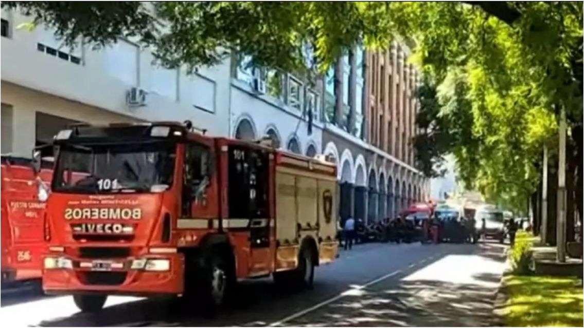 Evacuaron edificio de Gendarmería tras la detonación de un paquete sospechoso