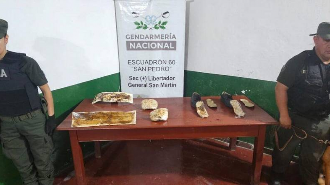 Casi 4 kilos de cocaína en Ledesma: control en la ruta nacional 34