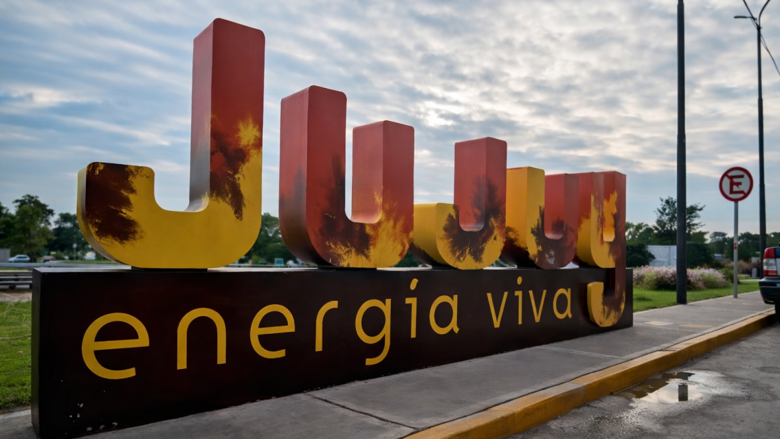 El famoso personaje que apareci� en Jujuy previo al estreno de su serie