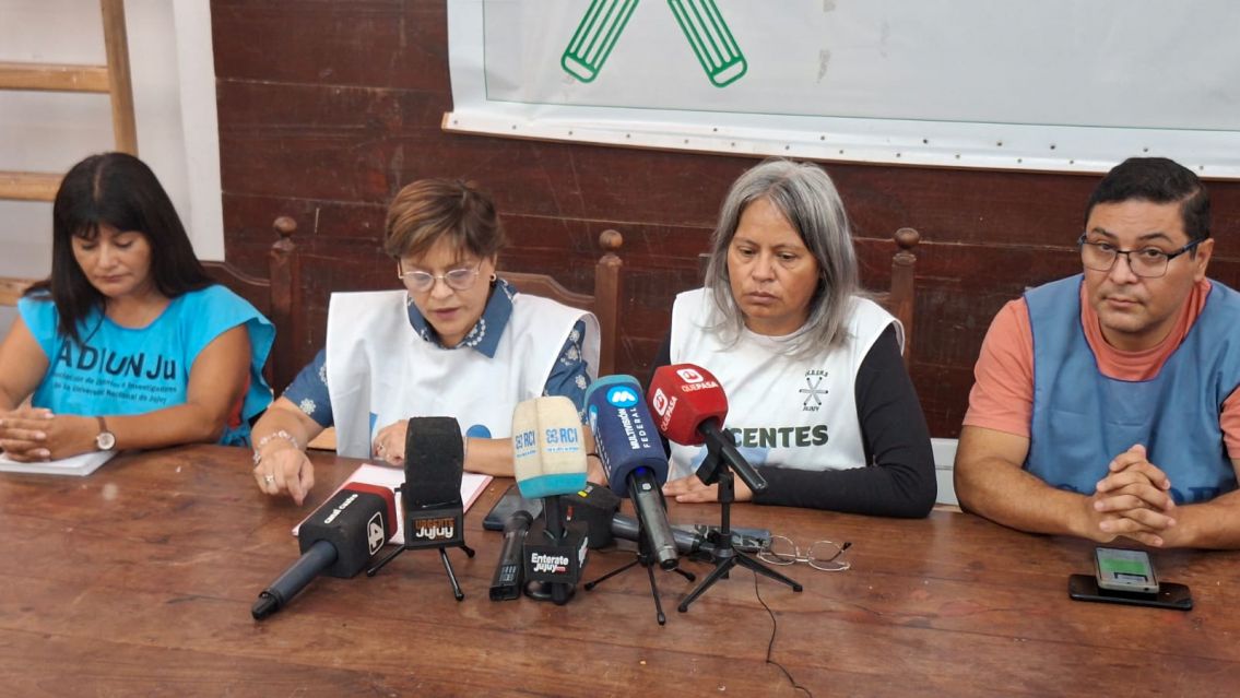 Paro docente en Jujuy: gremios hablan de 90% de adhesi�n