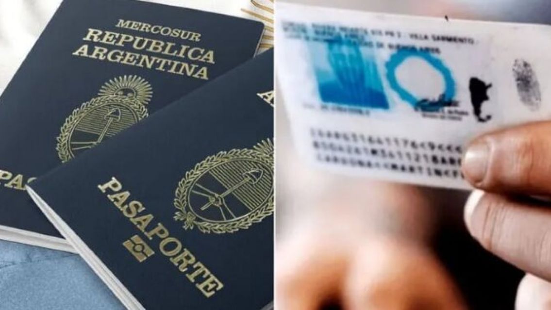 "Se fue por las nubes": aumentan fuerte los trámites de DNI y pasaporte