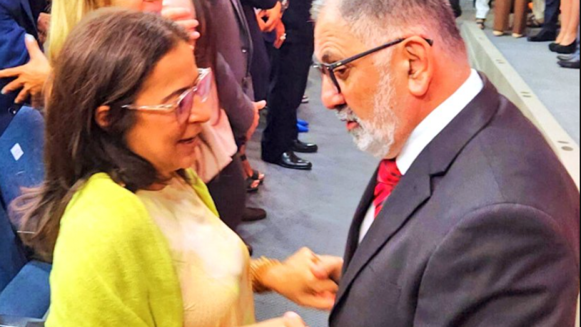 Carolina Moisés participó del acto de Chuli Jorge y generó críticas de peronistas