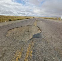 Ruta 9 al límite: un turista reventó un neumático y casi ocurre una tragedia