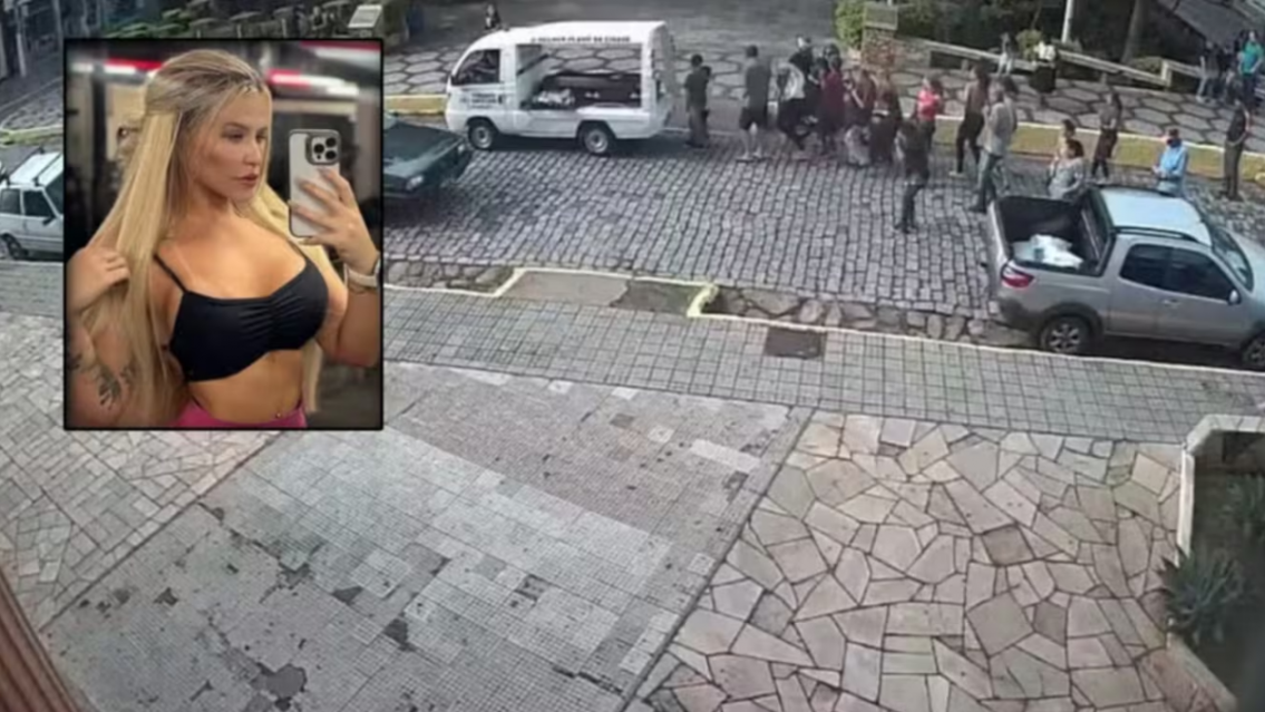 Balearon a una reconocida modelo en el velorio de su madre: est� grave