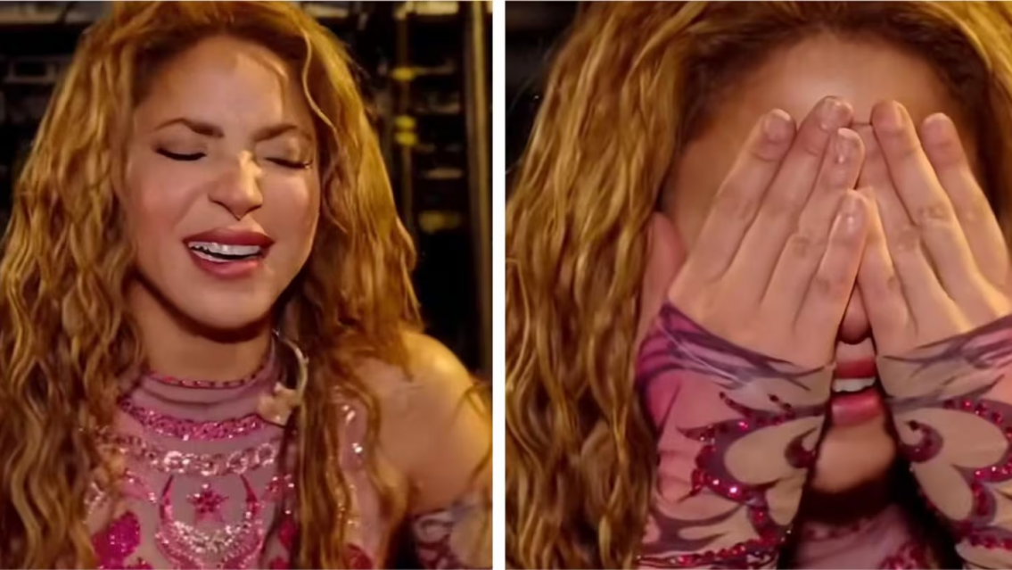 Shakira no aguant� y rompi� en llanto: "pas� por muchas duras"